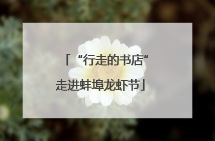 “行走的书店”走进蚌埠龙虾节