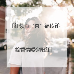 红领巾“杏”福传递 粽香情暖夕阳红