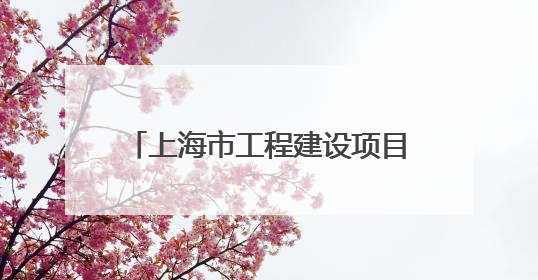 上海市工程建设项目审批管理系统企业办事页面全新升级上线