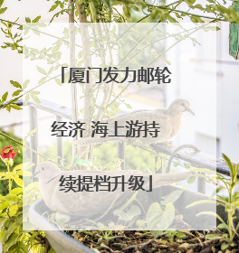 厦门发力邮轮经济 海上游持续提档升级