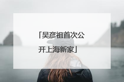 吴彦祖首次公开上海新家