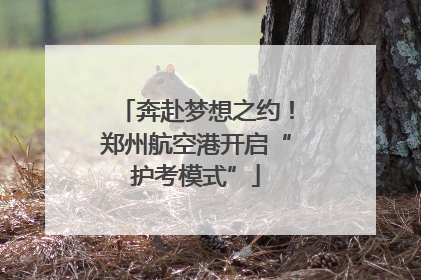 奔赴梦想之约！郑州航空港开启“护考模式”