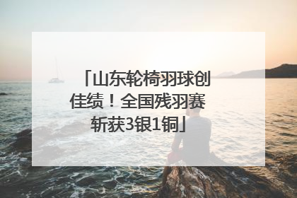 山东轮椅羽球创佳绩！全国残羽赛斩获3银1铜