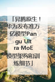 昇腾原生！华为发布准万亿模型Pangu Ultra MoE模型架构和训练细节
