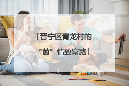 晋宁区青龙村的“菌”情致富路