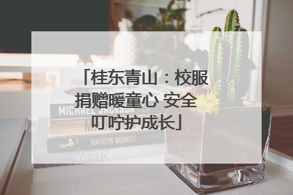 桂东青山：校服捐赠暖童心 安全叮咛护成长