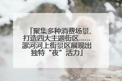聚集多种消费场景、打造四大主题街区……漯河河上街景区展现出独特“夜”活力