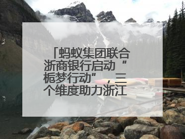 蚂蚁集团联合浙商银行启动“栀梦行动”，三个维度助力浙江下姜村建设共富示范区示范点