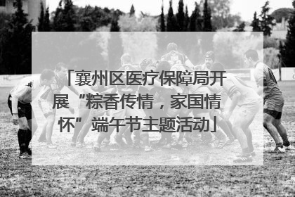 襄州区医疗保障局开展“粽香传情，家国情怀”端午节主题活动