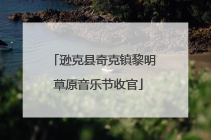 逊克县奇克镇黎明草原音乐节收官