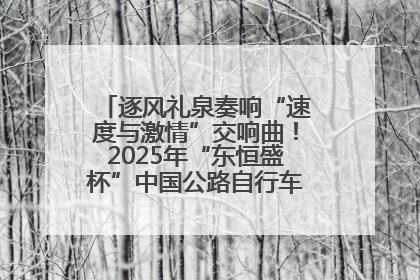 逐风礼泉奏响“速度与激情”交响曲！2025年“东恒盛杯”中国公路自行车联赛第五站（陕西·礼泉站）正式开赛
