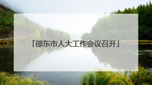 邵东市人大工作会议召开