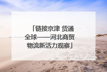 链接京津 货通全球——河北商贸物流新活力观察