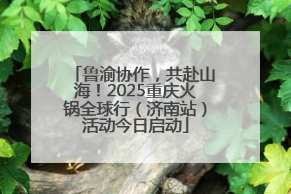 鲁渝协作，共赴山海！2025重庆火锅全球行（济南站）活动今日启动