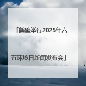 鹤壁举行2025年六五环境日新闻发布会
