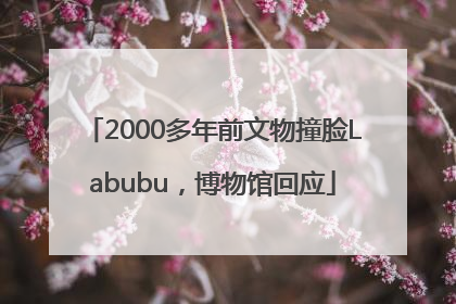 2000多年前文物撞脸Labubu，博物馆回应