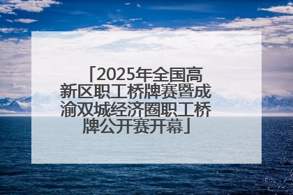 2025年全国高新区职工桥牌赛暨成渝双城经济圈职工桥牌公开赛开幕